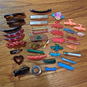 Vintage Hair Clip Assortment